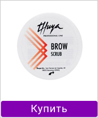 Скраб THUYA для бровей гелевой